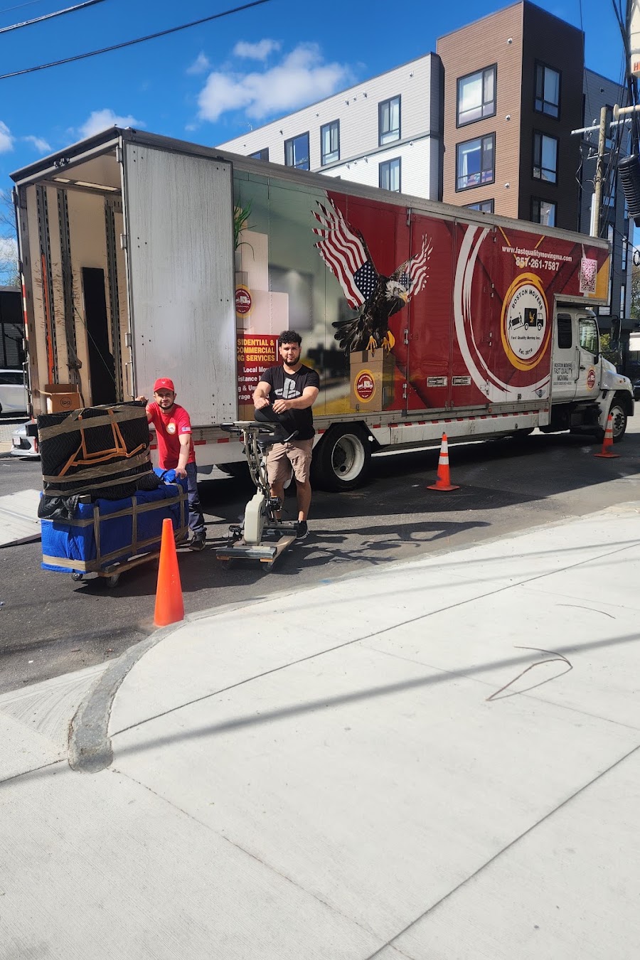 Moving-day photo shared with cramer precious’s Google review